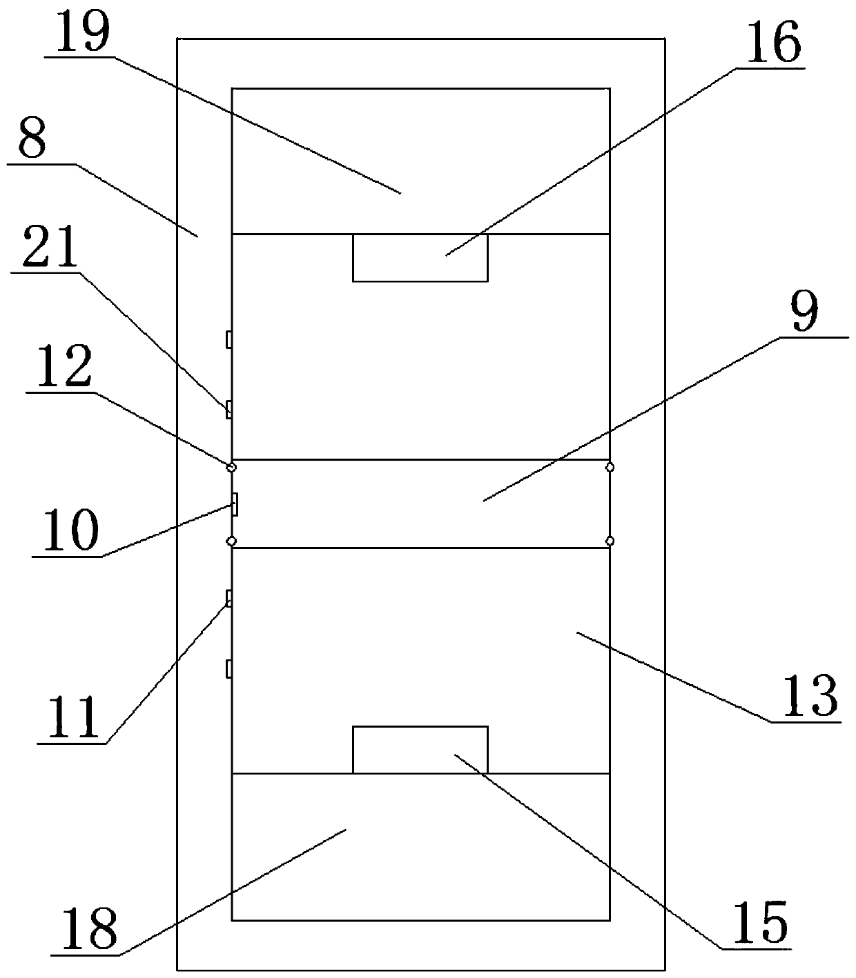 Vibration feedback measuring device based on Internet of Things