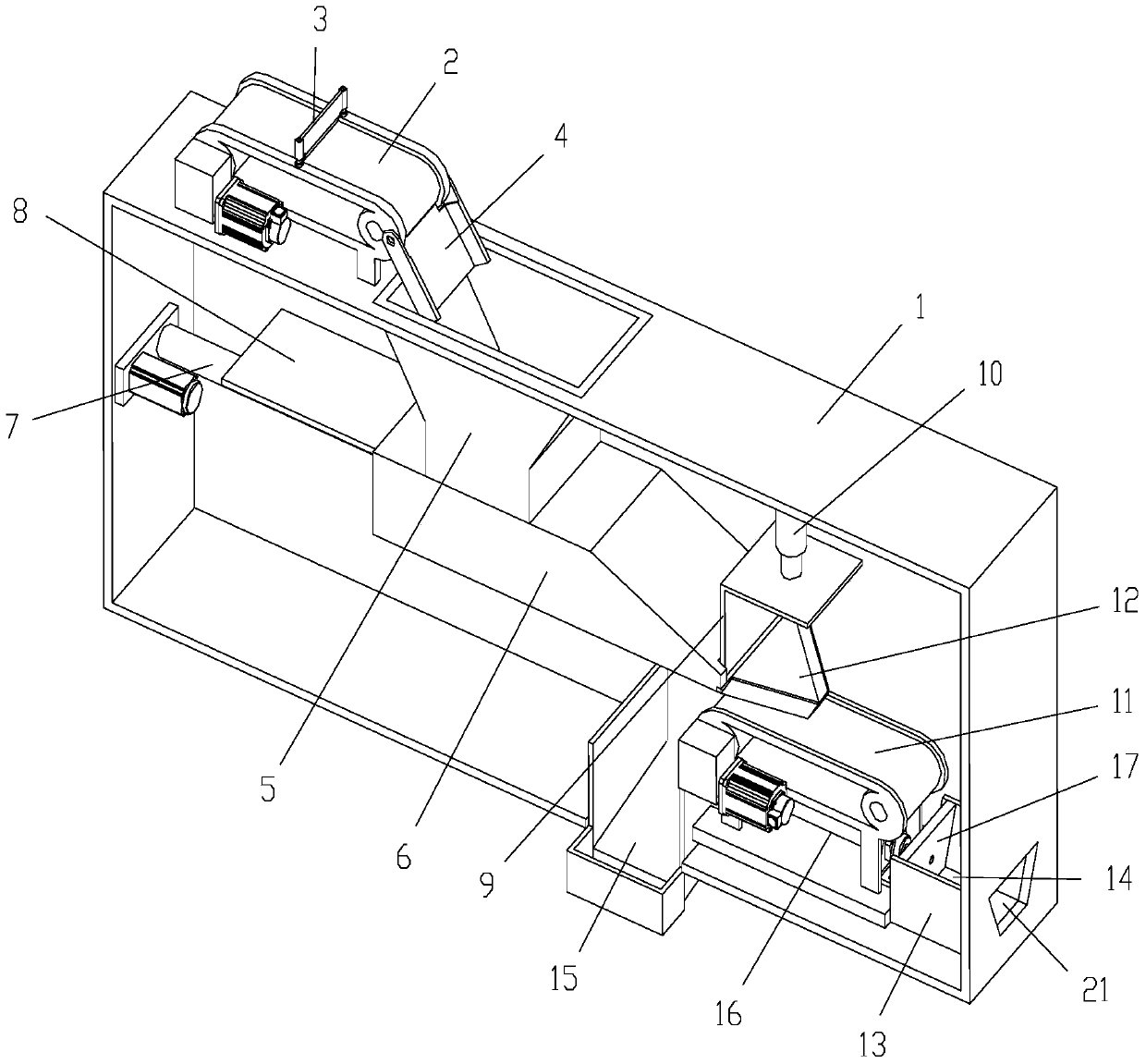 A system for automatic dispensing and dispensing of traditional Chinese medicine