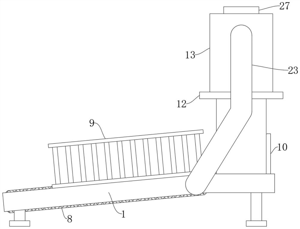 Movement-promoting feeding device for Tibetan pig breeding and feeding method of movement-promoting feeding device