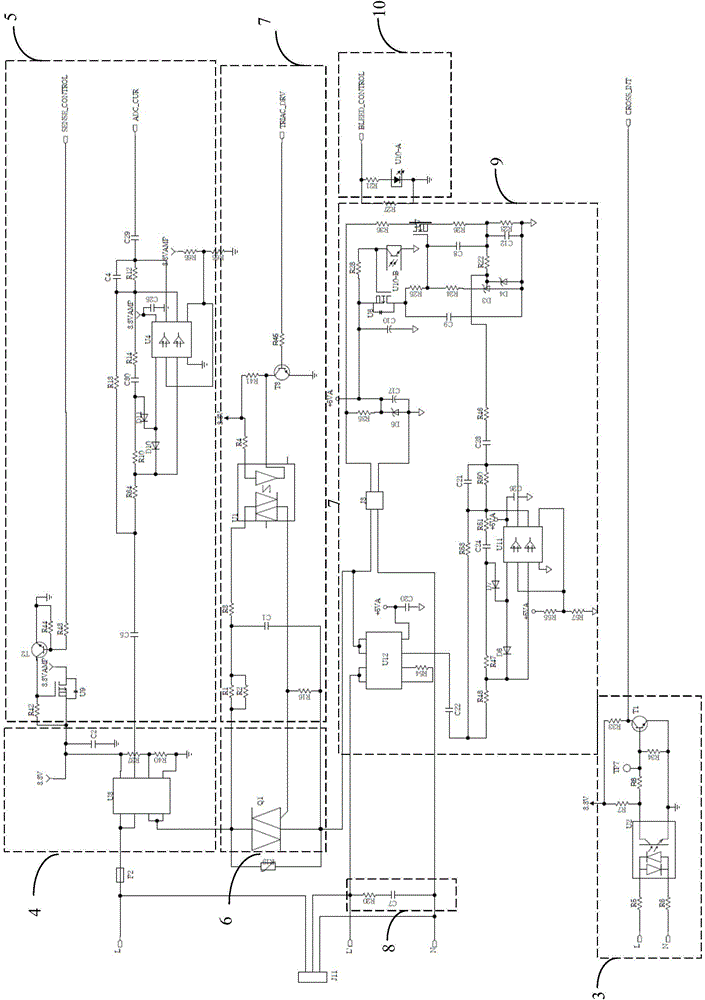 Multifunctional capacitive touch switch