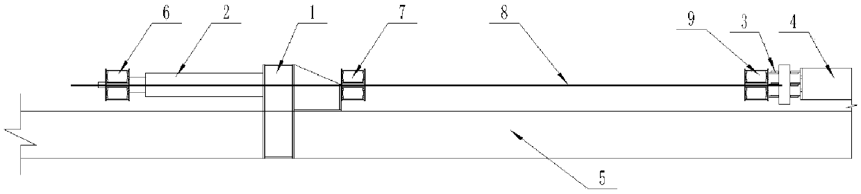 Power apparatus for integral rotation displacement of buildings and application method thereof