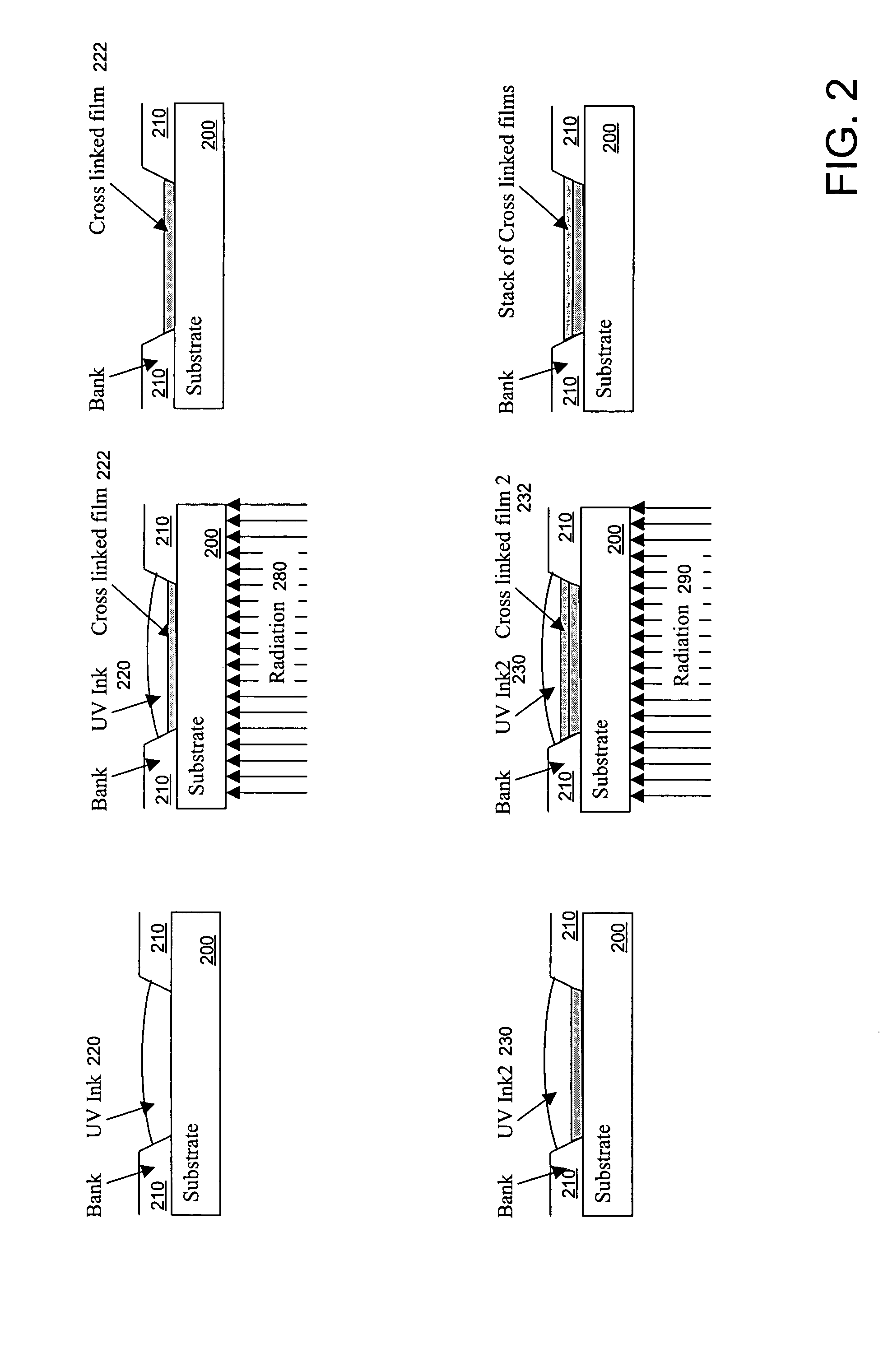 Method for printing organic devices