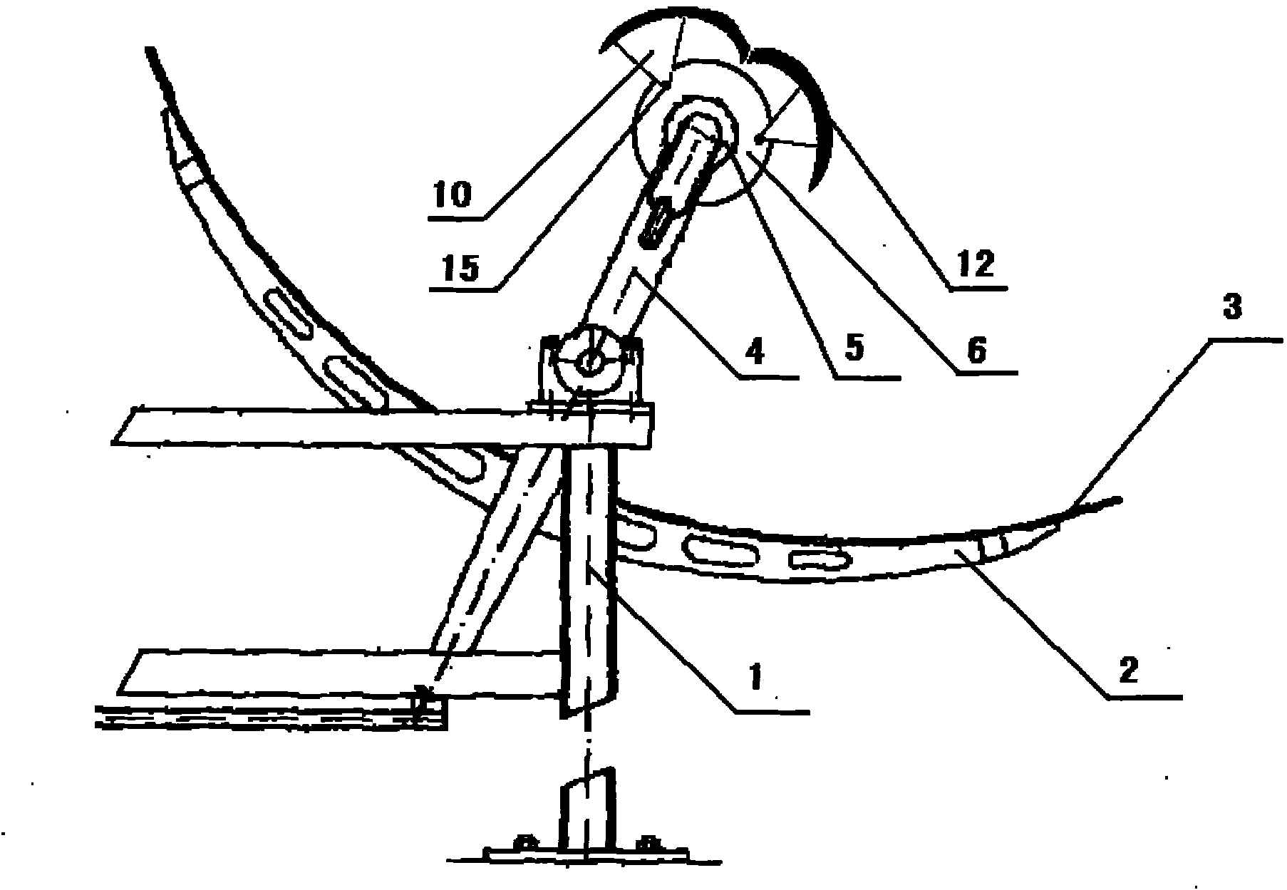 Controllable double-state light reflecting and concentrating solar heat collecting generator