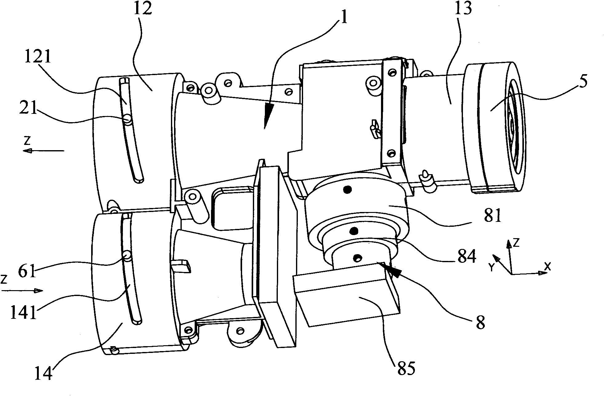 Laser ranging device