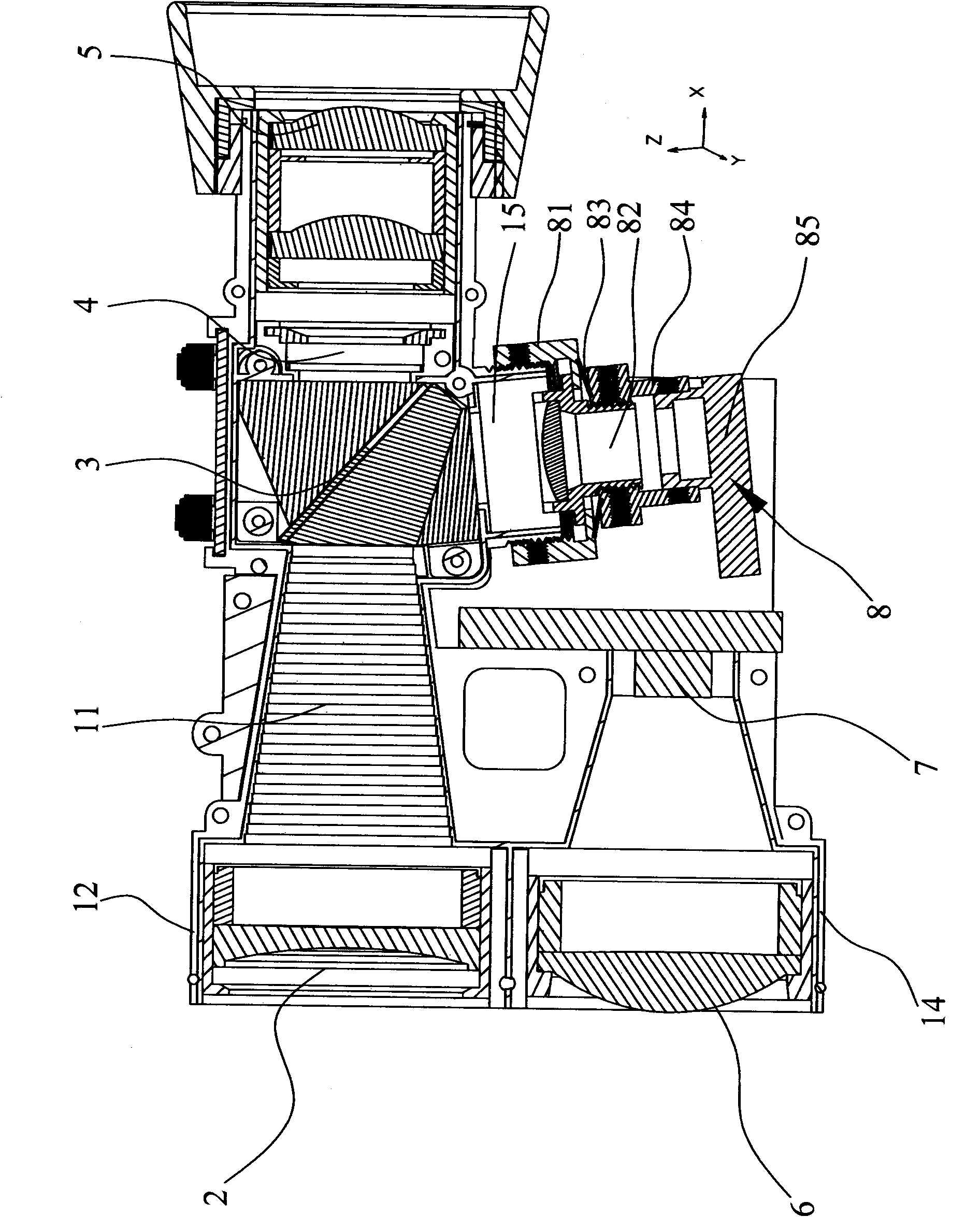 Laser ranging device