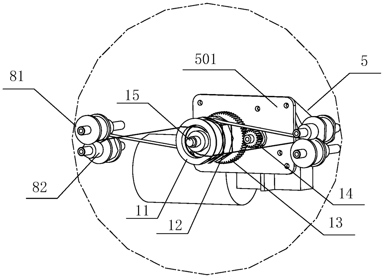 Lifting table and driving mechanism thereof