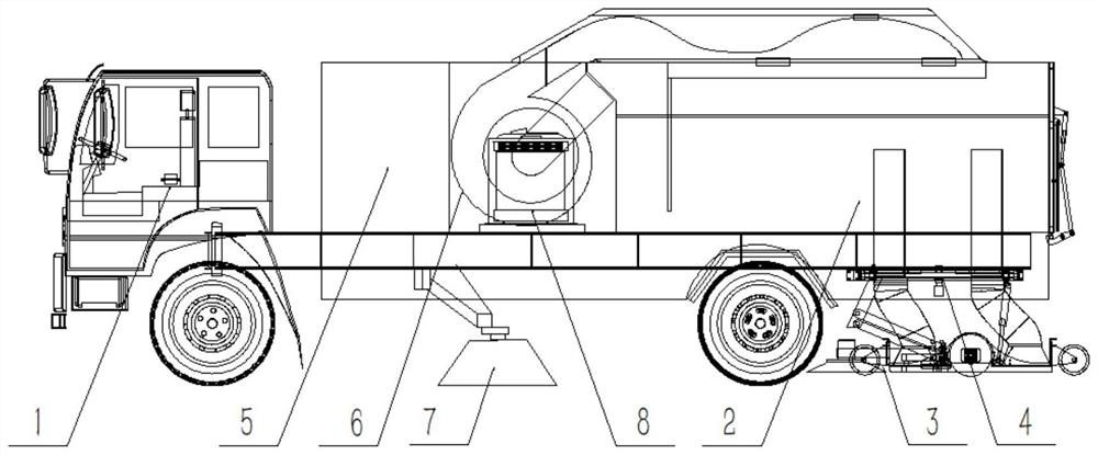 Highway surface sweeper