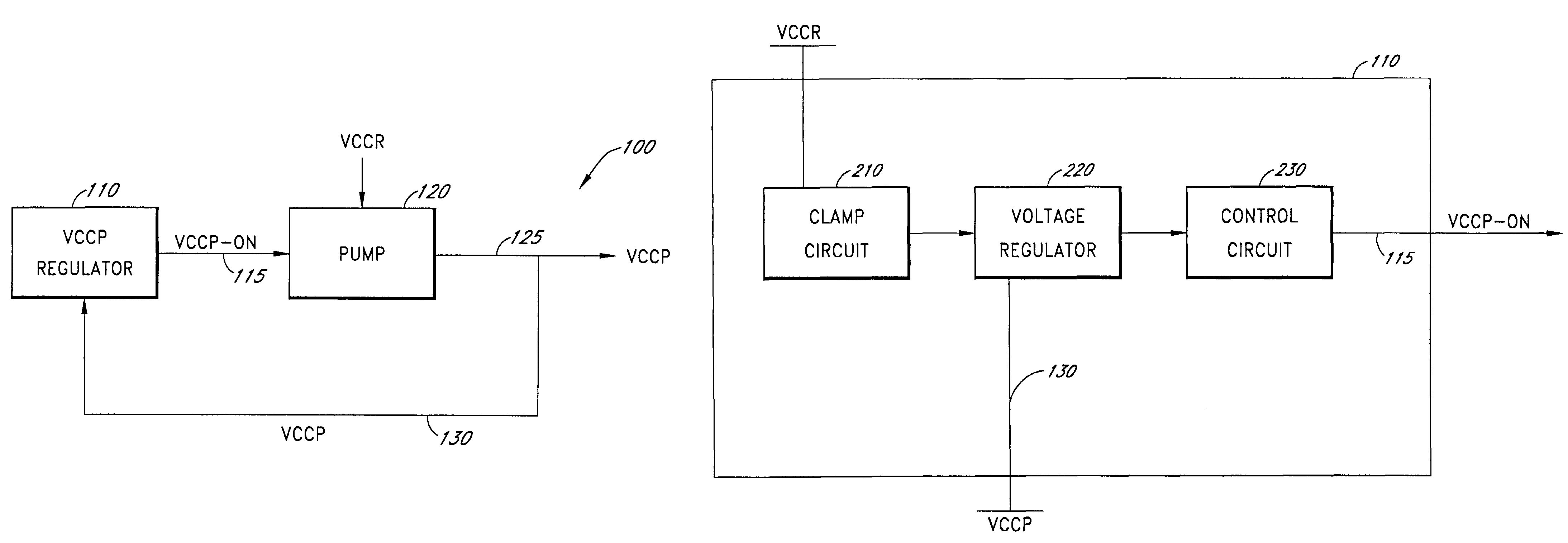 Clamp circuit with fuse options