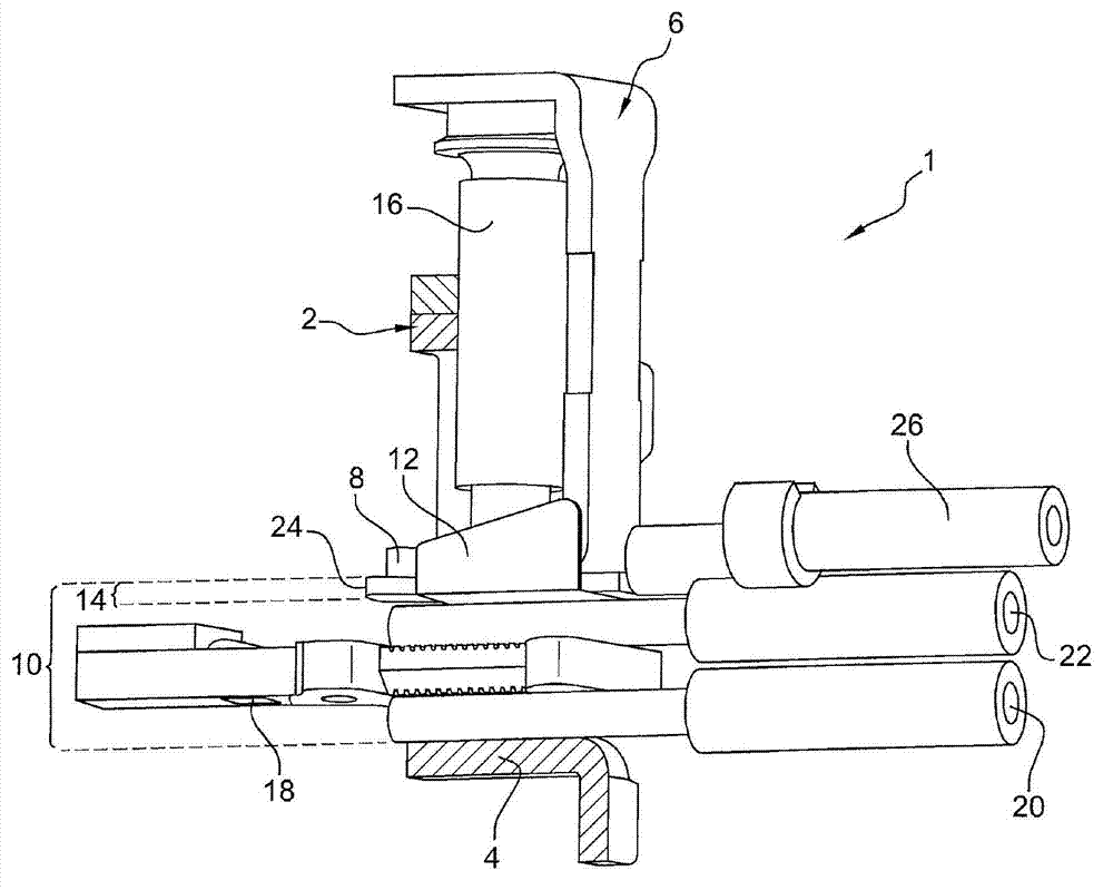 Electric connection terminal and assembly having the electric connection terminal