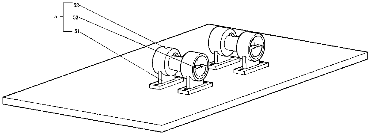 Fatigue testing machine capable of applying complex coupling acting force, and control circuit of fatigue testing machine