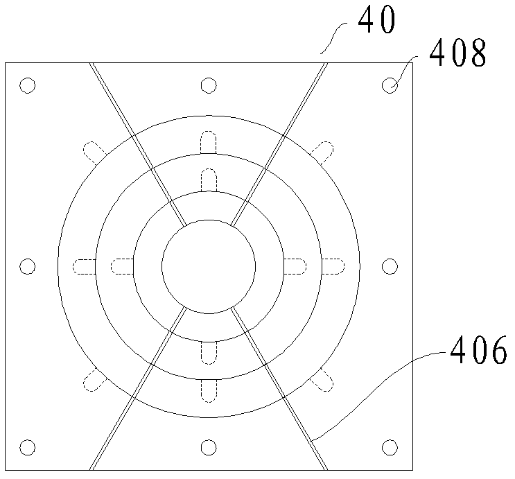 Assembled size-changeable double-face shear apparatus