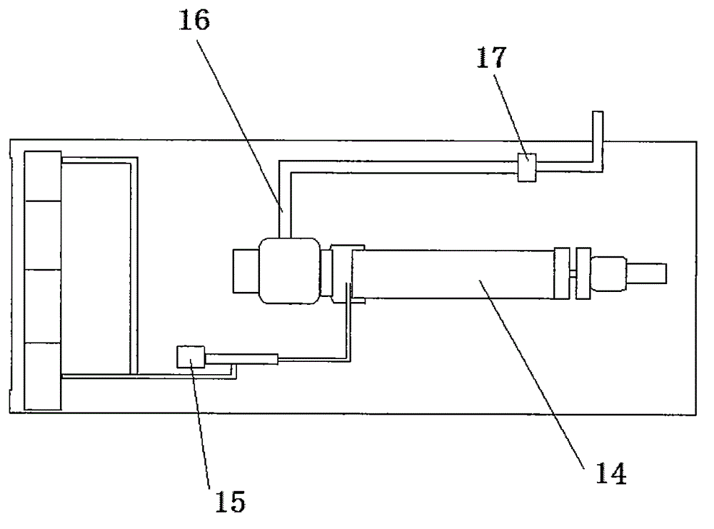 Movable type high-performance integrated machine for sludge treatment