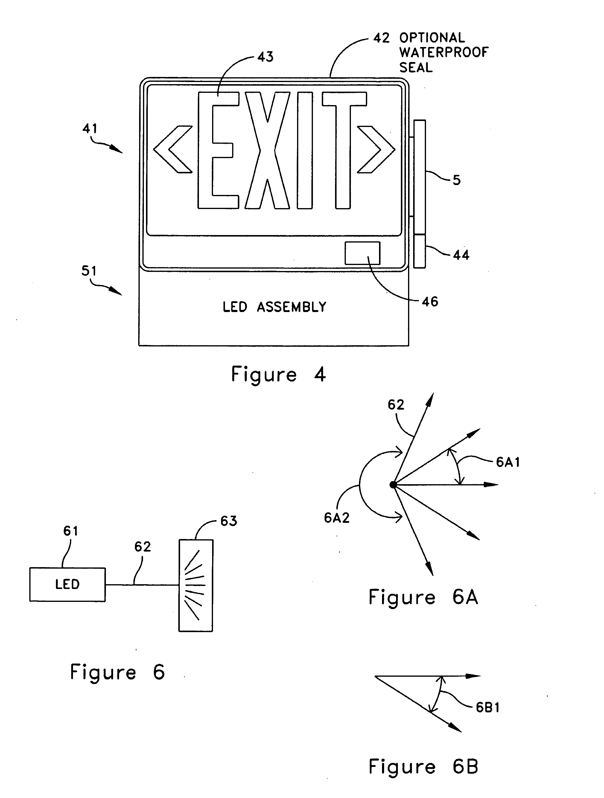 Laser lighted guidance exit indicator