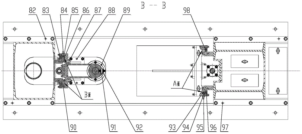 Intermediate-frequency quenching machine tool driven by motors