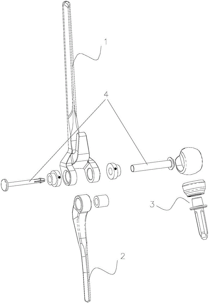 Multifunctional elbow joint replacement prosthesis