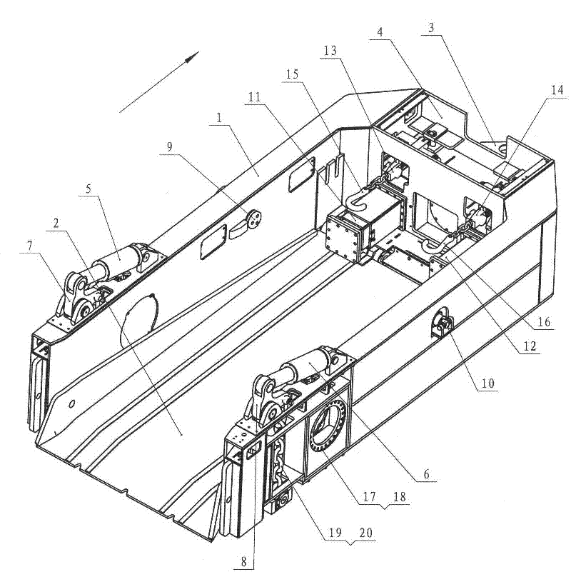 Fast assembling and disassembling device for support carrier