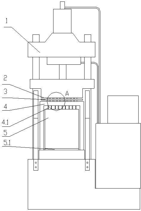 Batch valve core air-tightness test device