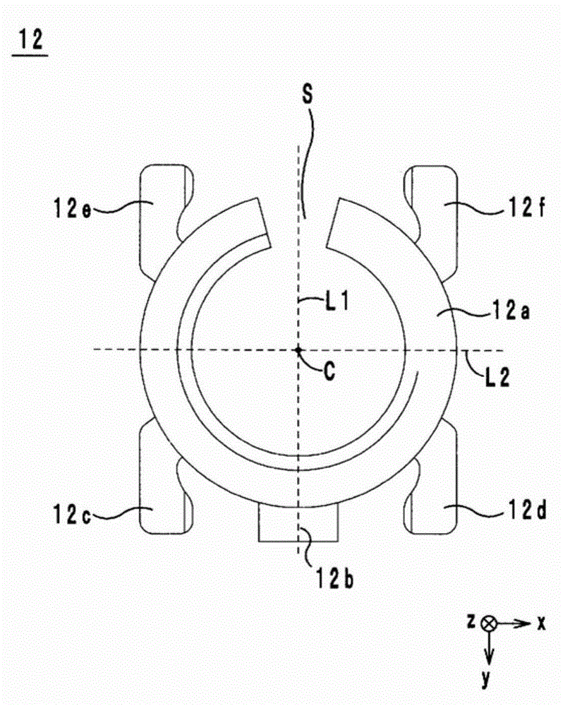 Coaxial connector plug