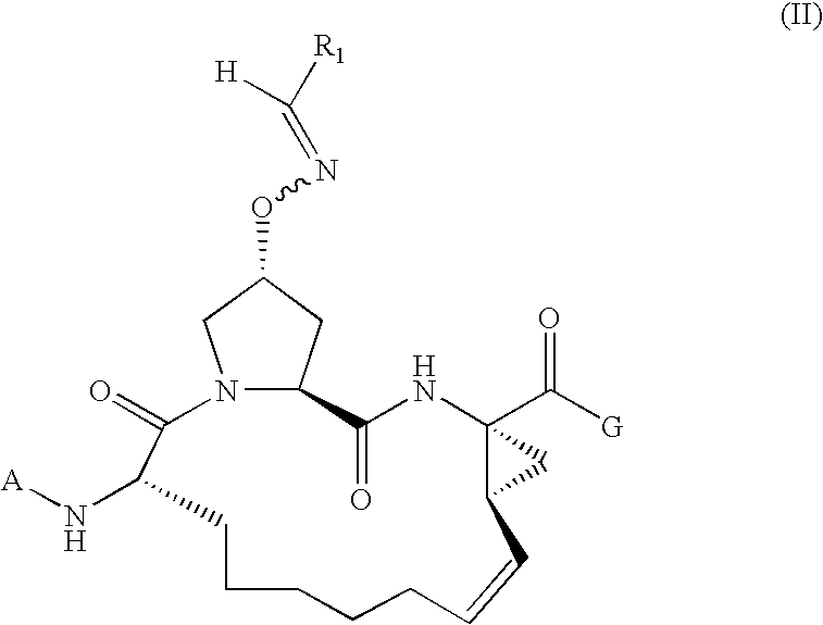 Macrocylic oximyl hepatitis c protease inhibitors