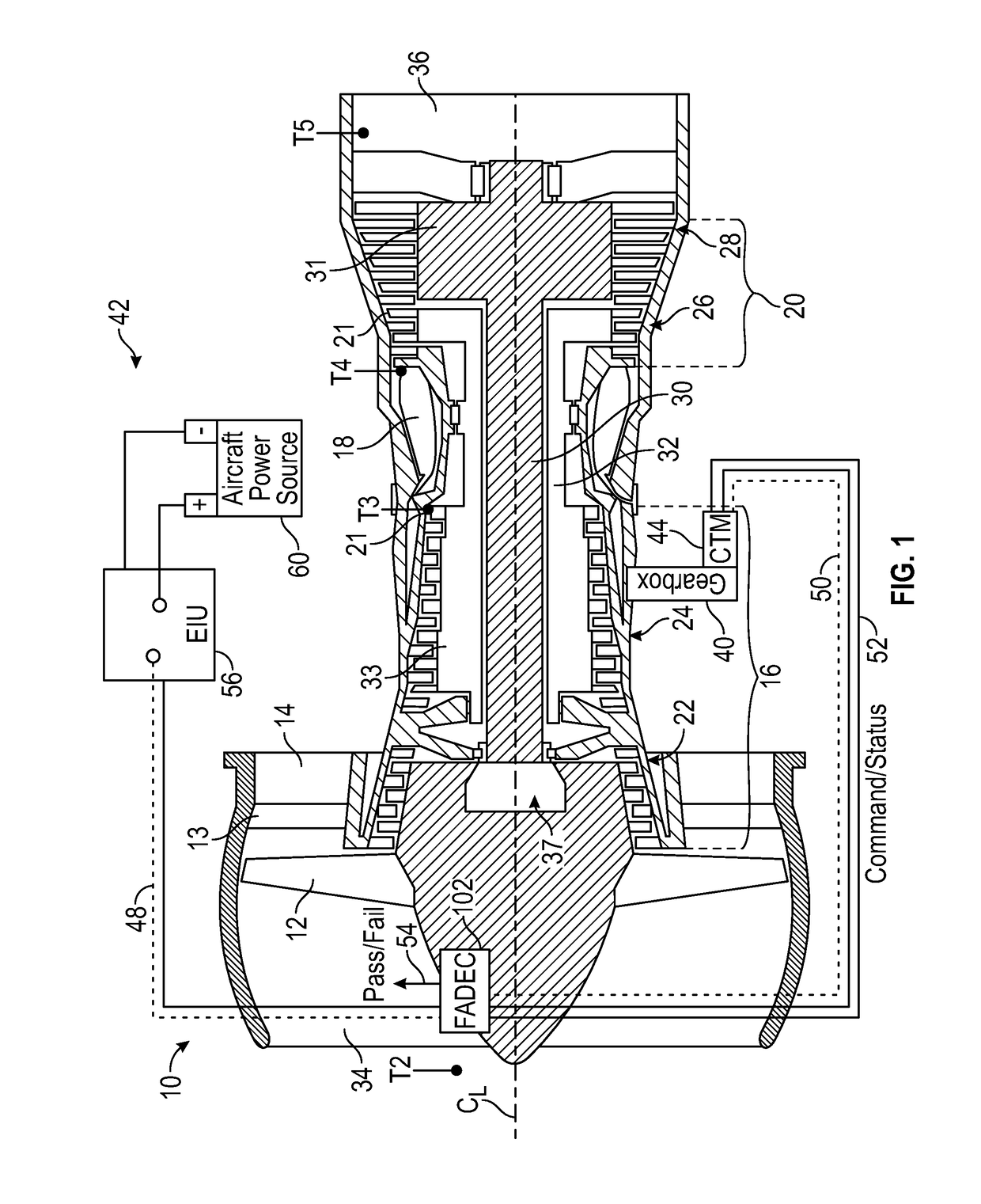 Low-power bowed rotor prevention and monitoring system