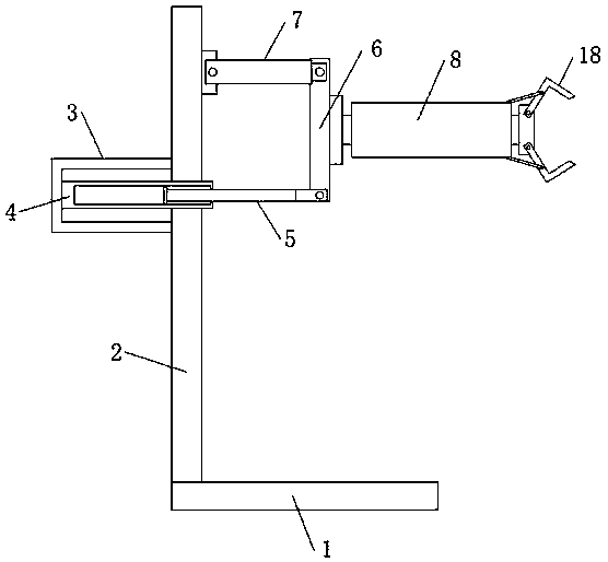 Loading and unloading device capable of converting tool bit direction