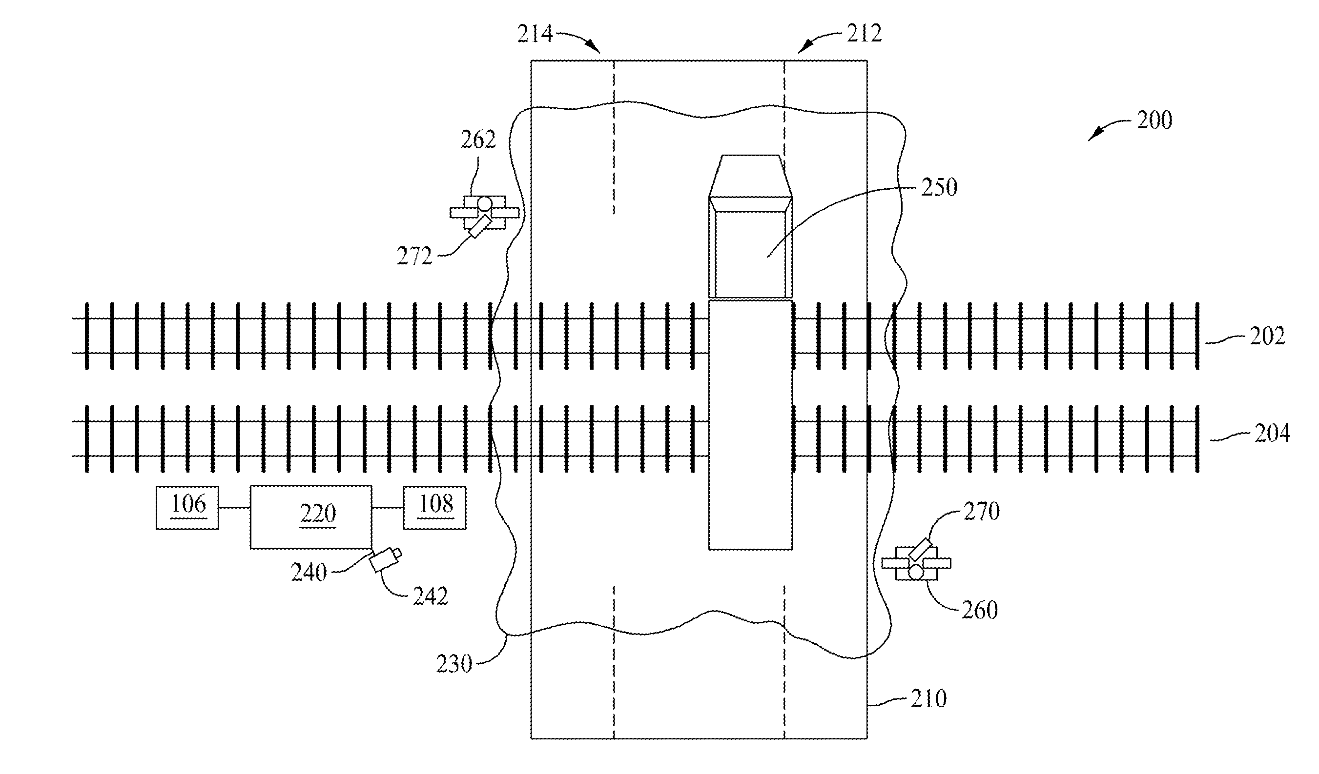 Methods and systems for detection and notification of blocked rail crossings