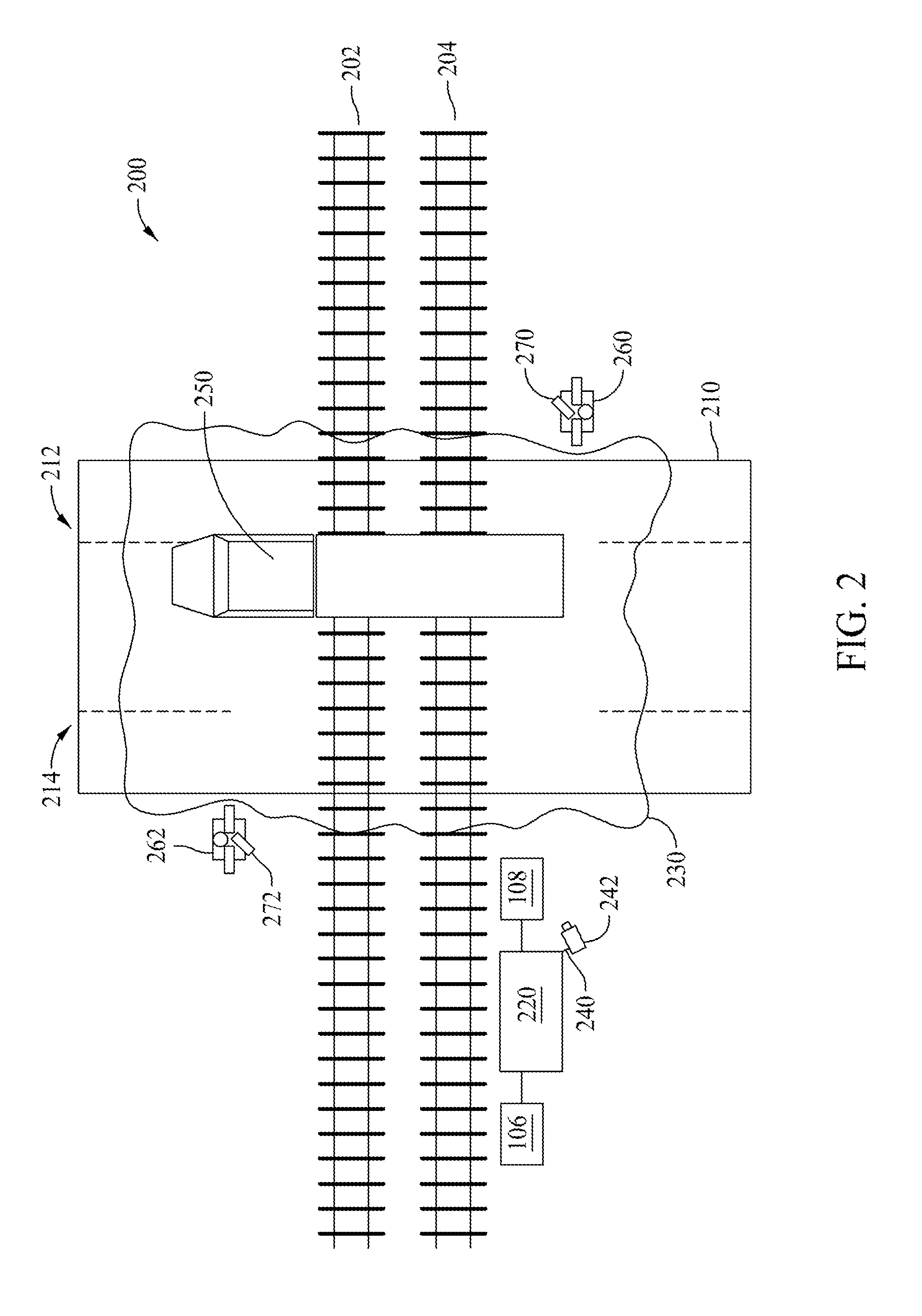 Methods and systems for detection and notification of blocked rail crossings