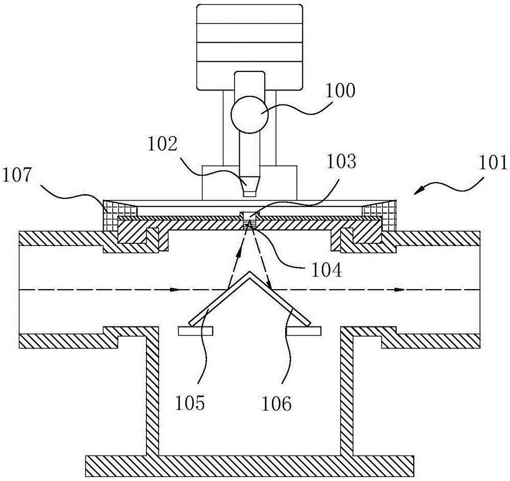 Infrared testing method for attenuated total reflection