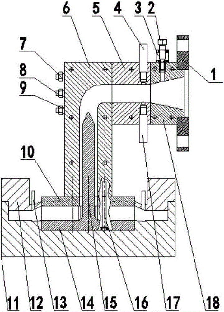 Extrusion molding and presulfurization integrated device for short fiber radial orientation strengthened annular tread