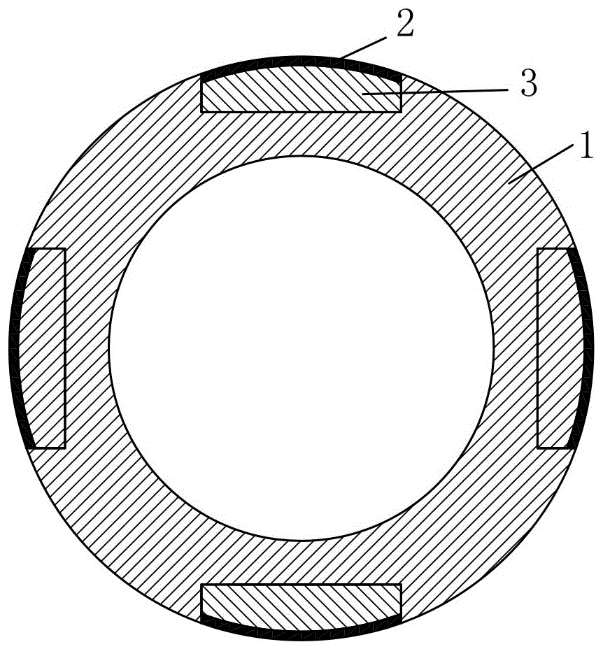 Driving roller with coarse surface convenient to replace