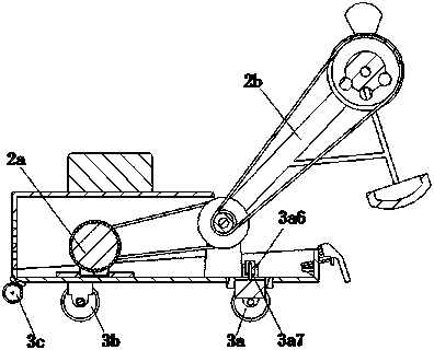 Construction site earth rammer for buildings