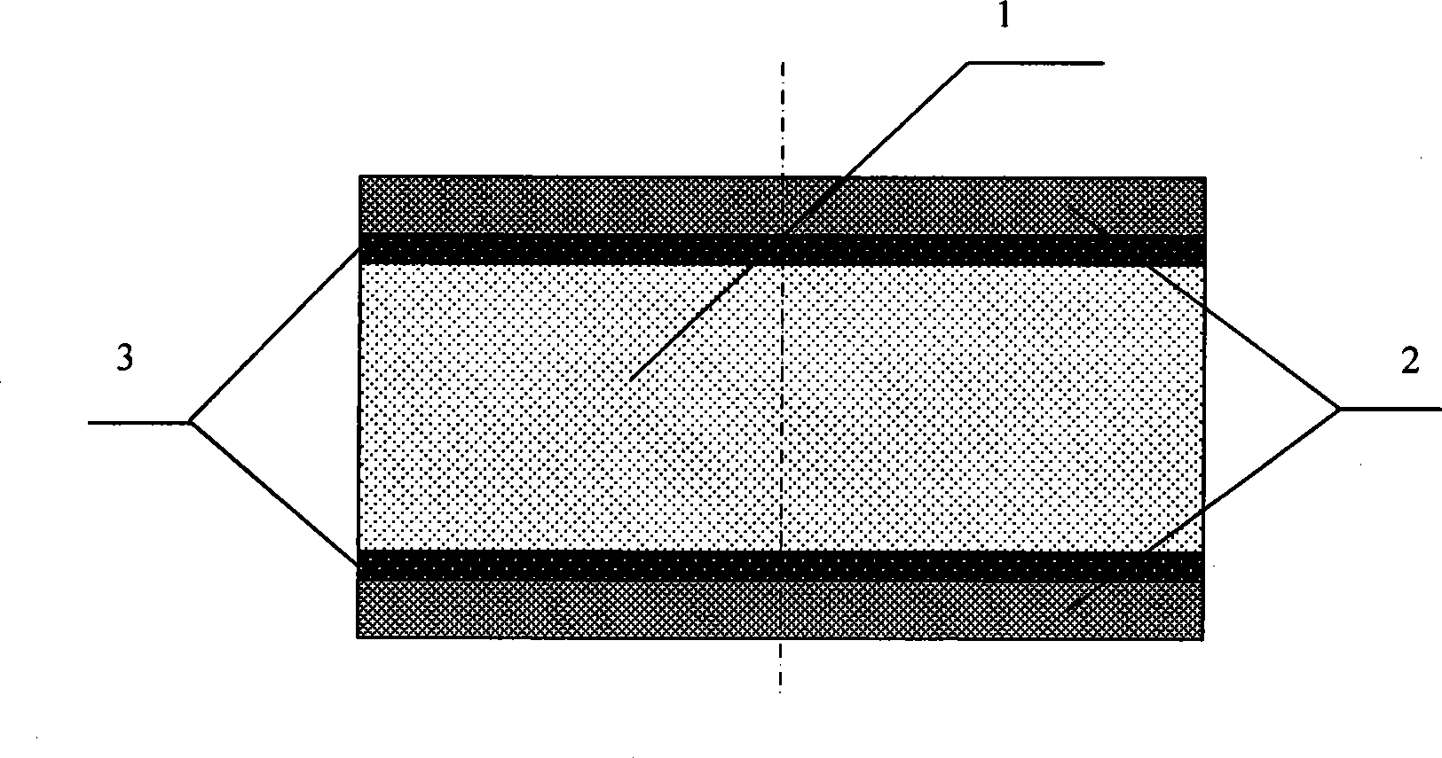 Voltage sensitive ceramic and alumina ceramic composite insulation structure and preparation