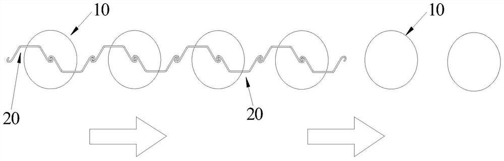 Construction method of lead hole driving steel sheet pile in soft rock formation