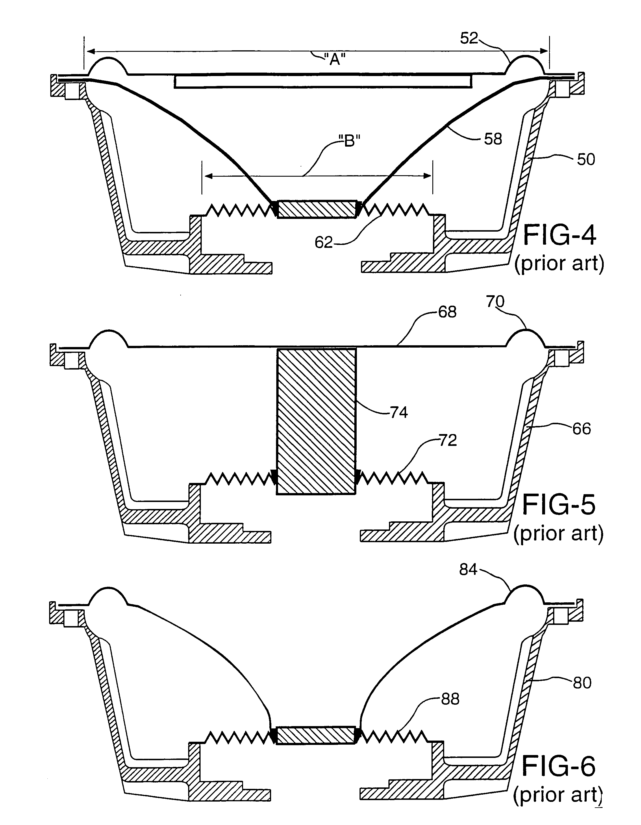 Audio speaker with wobble free voice coil movement