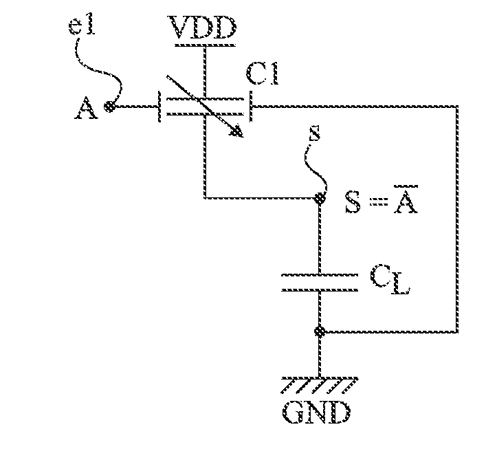 Low power consumption logic cell