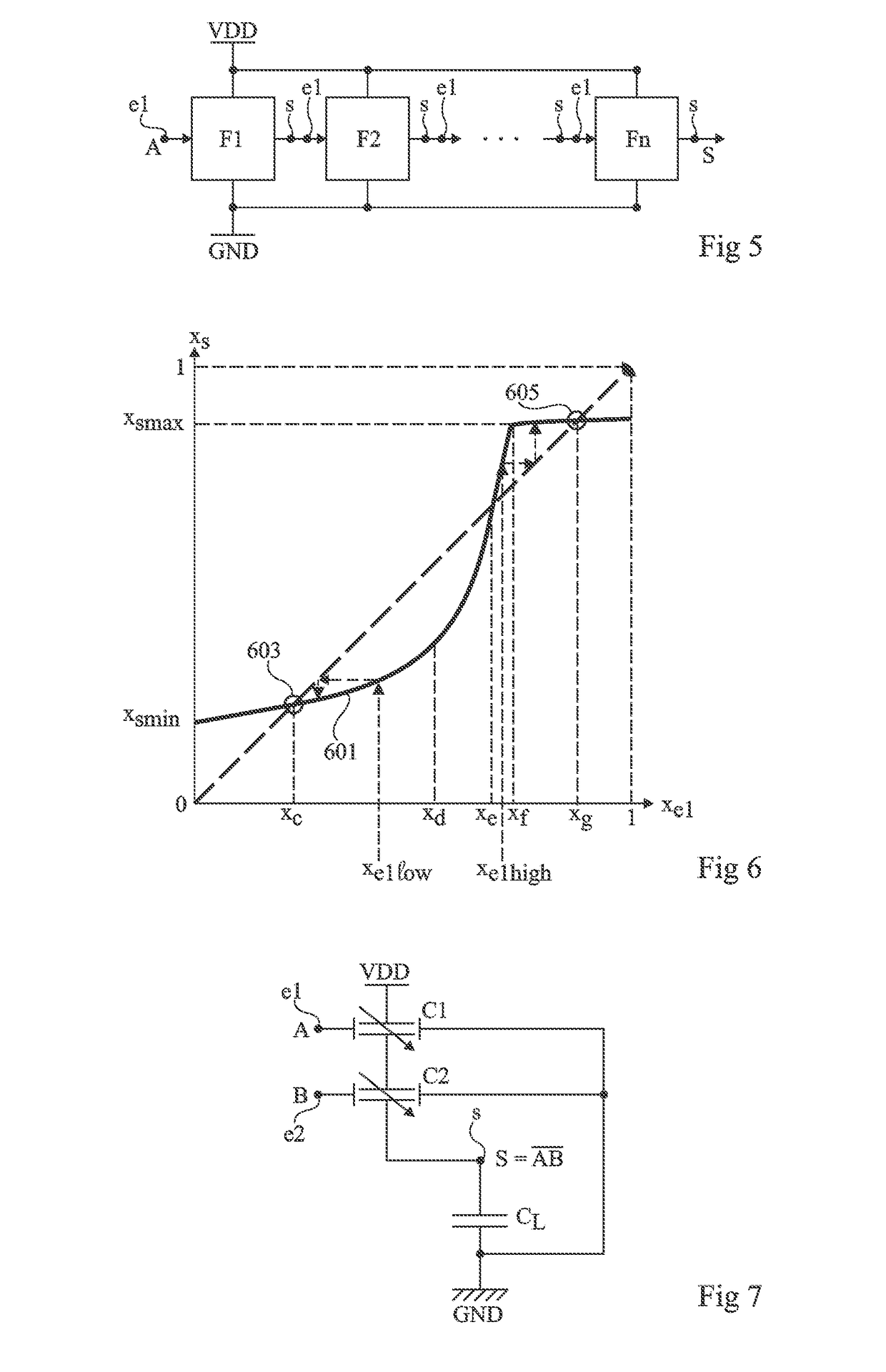 Low power consumption logic cell