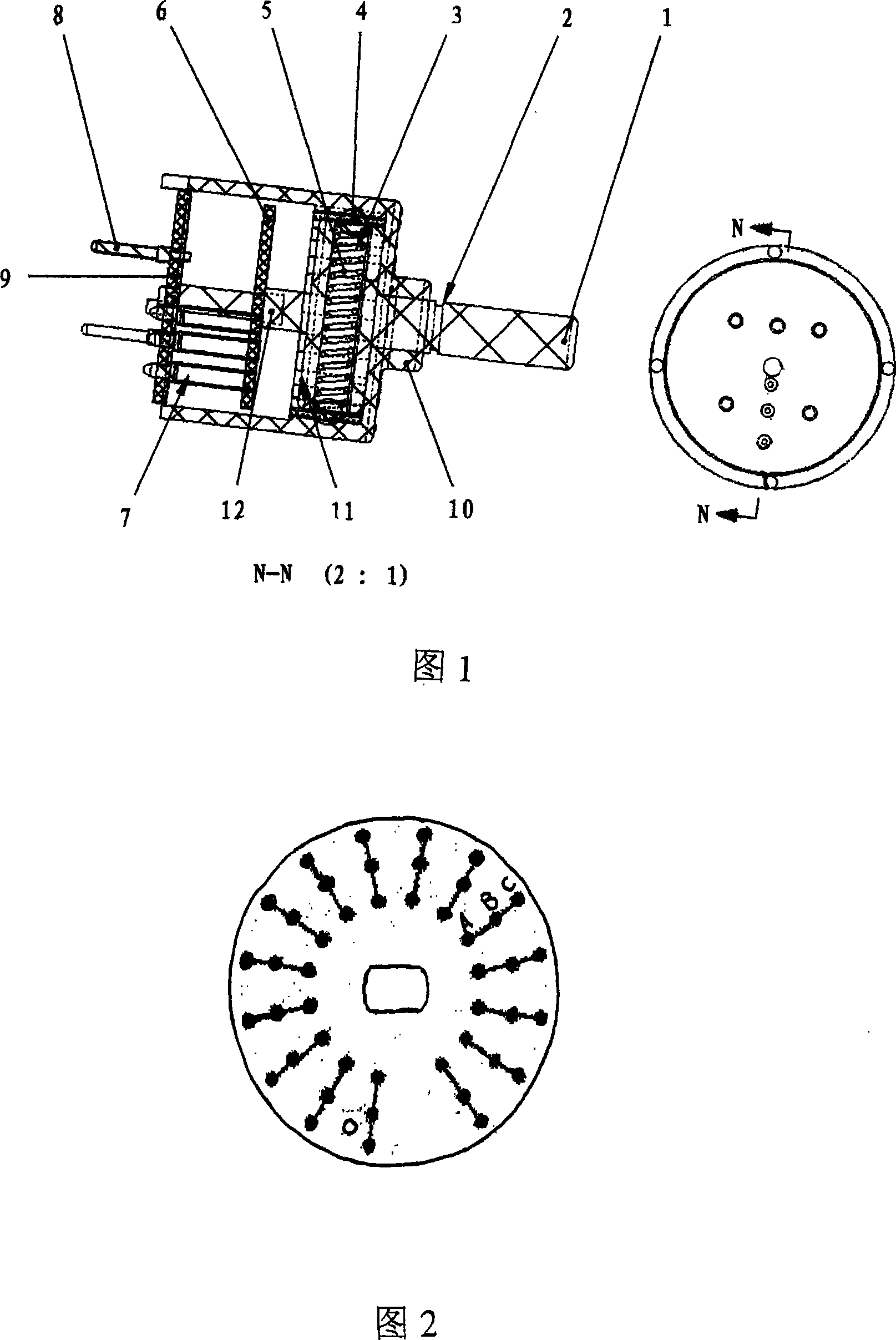 Revolving adjustable stepping equalizer, preparing technique and application