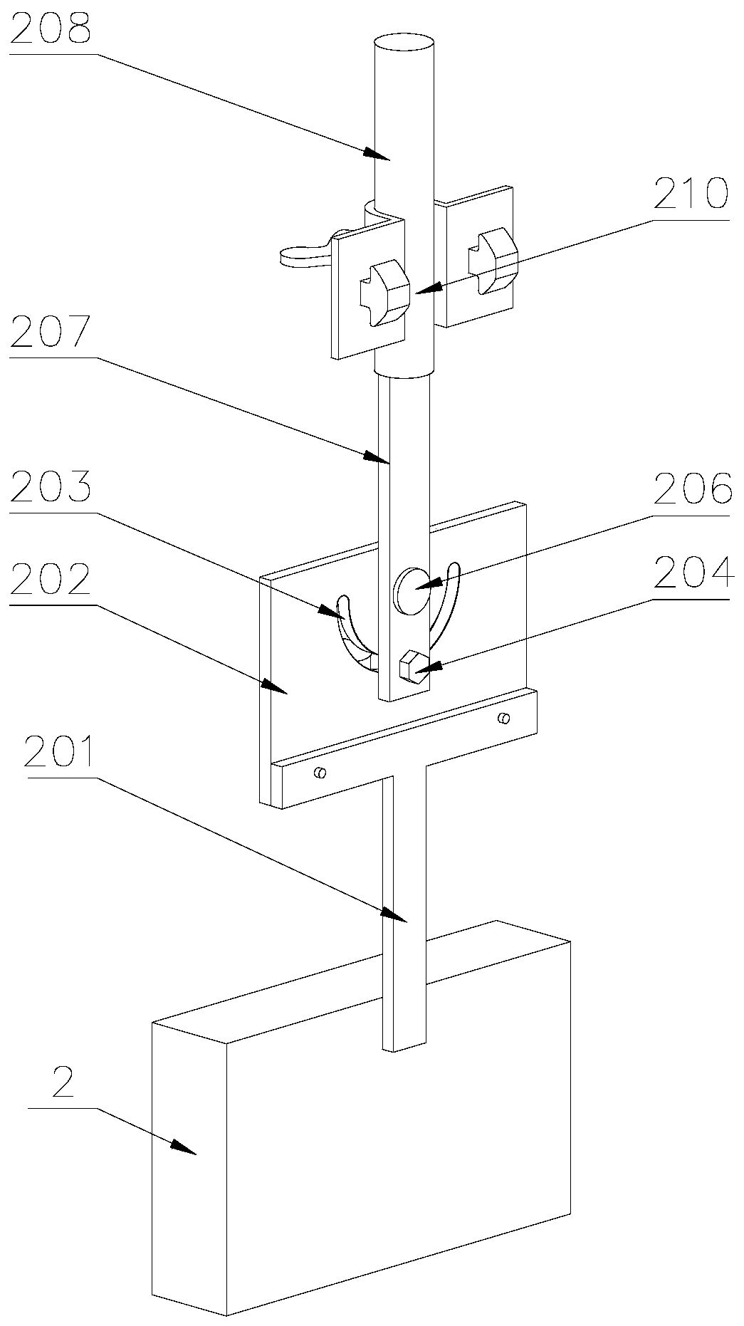 Movable type multidirectional code scanning device for smokebox storage