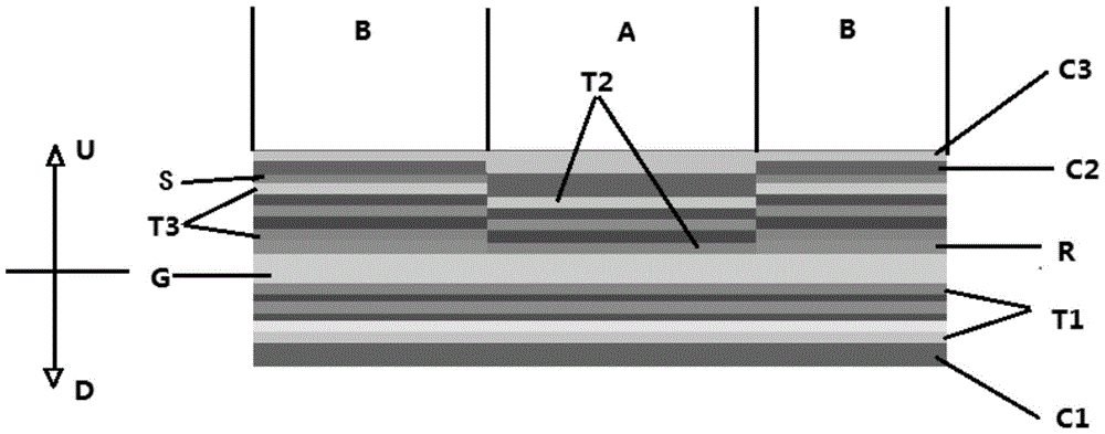 Lens with self-cleaning and colorful function and preparation method thereof