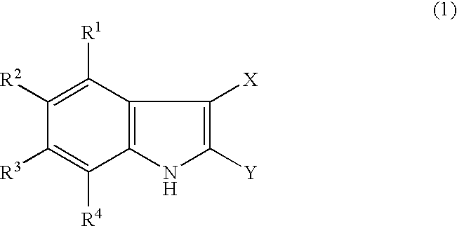 Indole derivatives and drugs containing the same