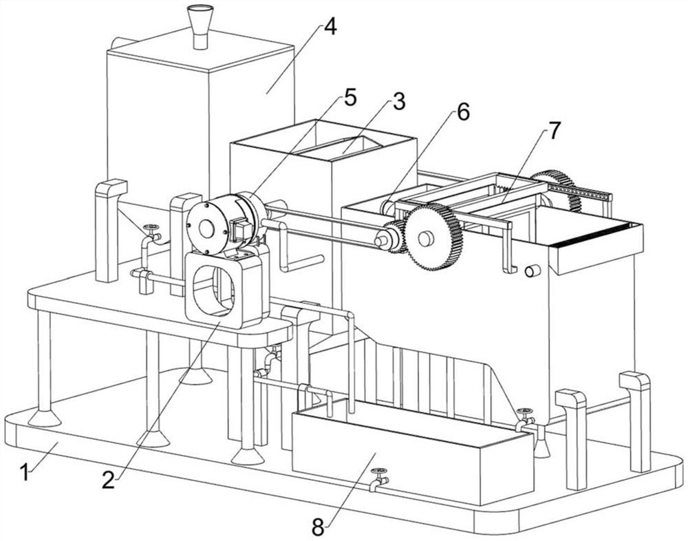 Domestic sewage distributed biological integrated treatment equipment