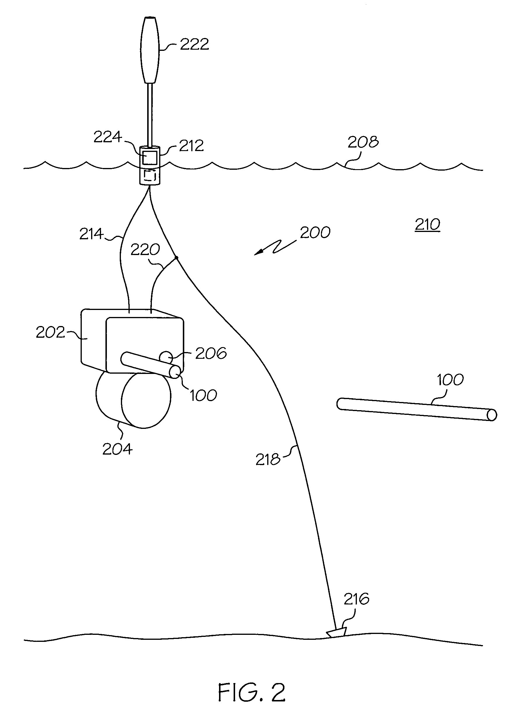 Unmanned underwater vehicle fuel cell powered charging system and method