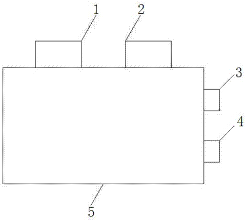 Refractory-brick prefabricated member for rotary kiln