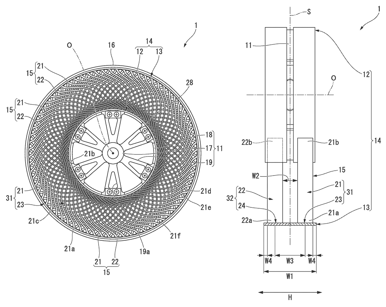 Non-pneumatic tire