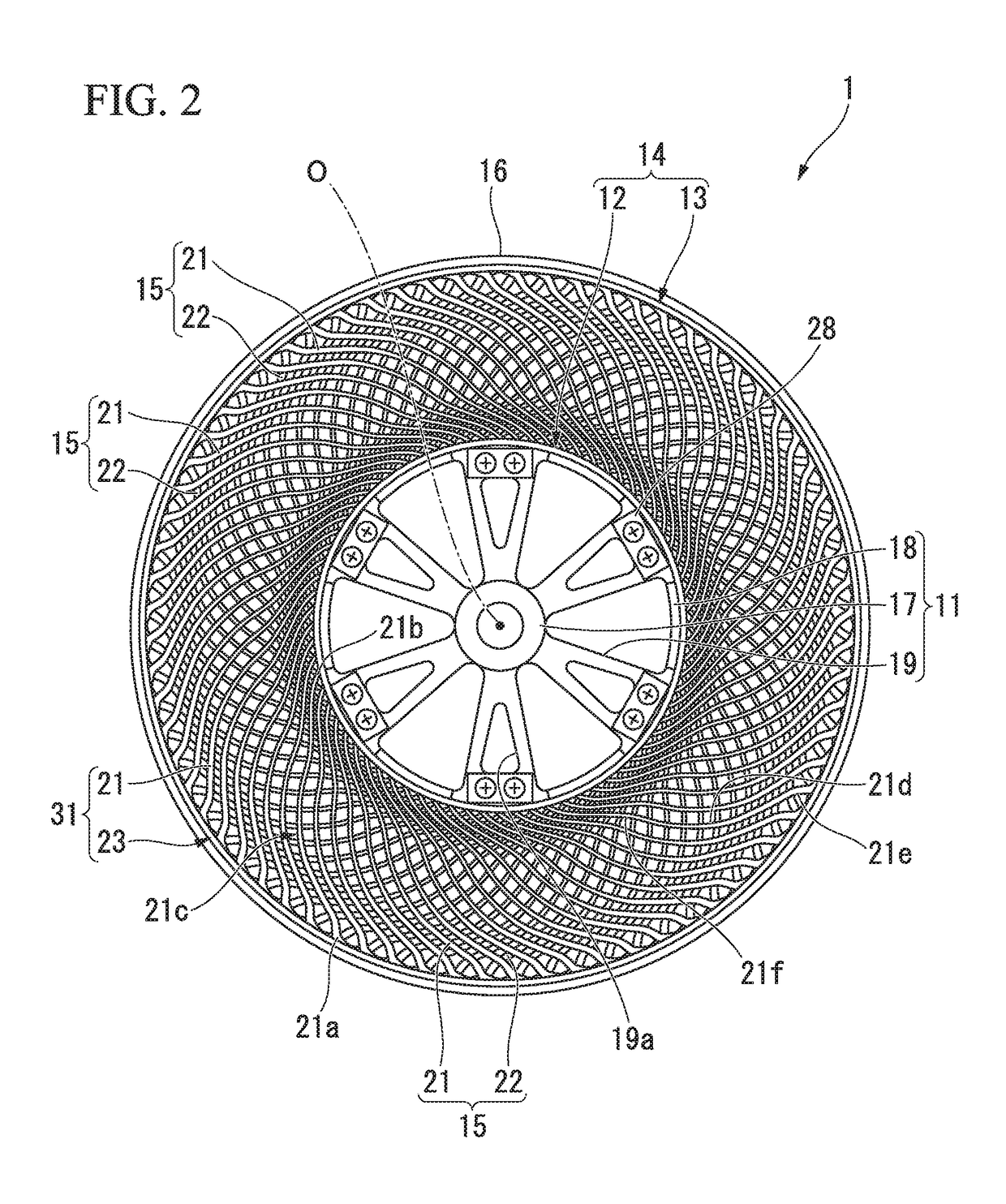 Non-pneumatic tire