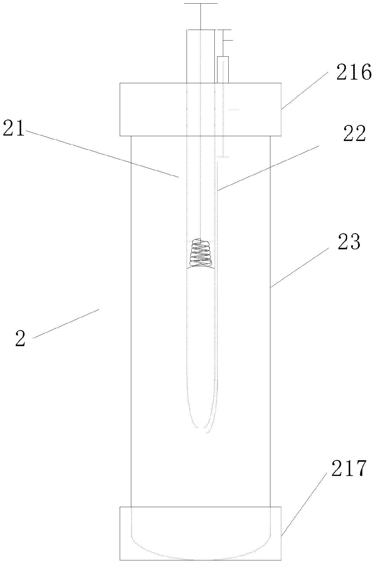 Low-temperature anaerobic excrement collector