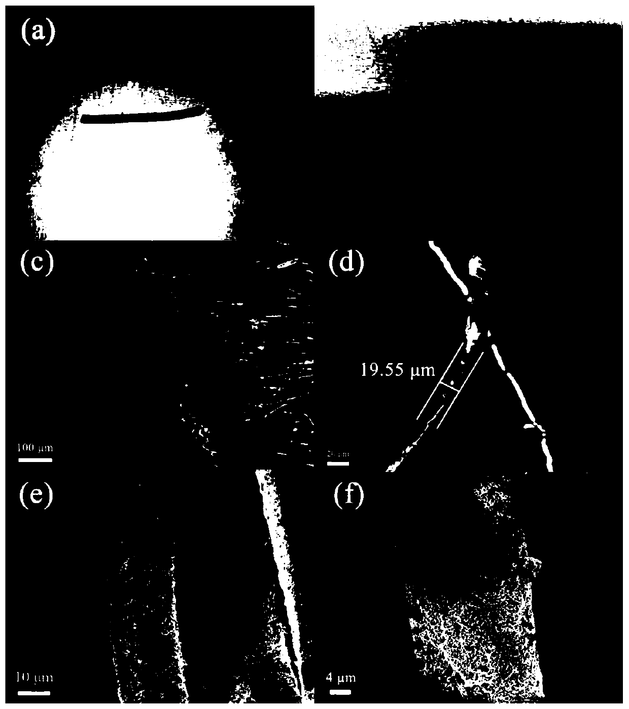 Flexible stress sensor with composite microstructure and preparation method thereof