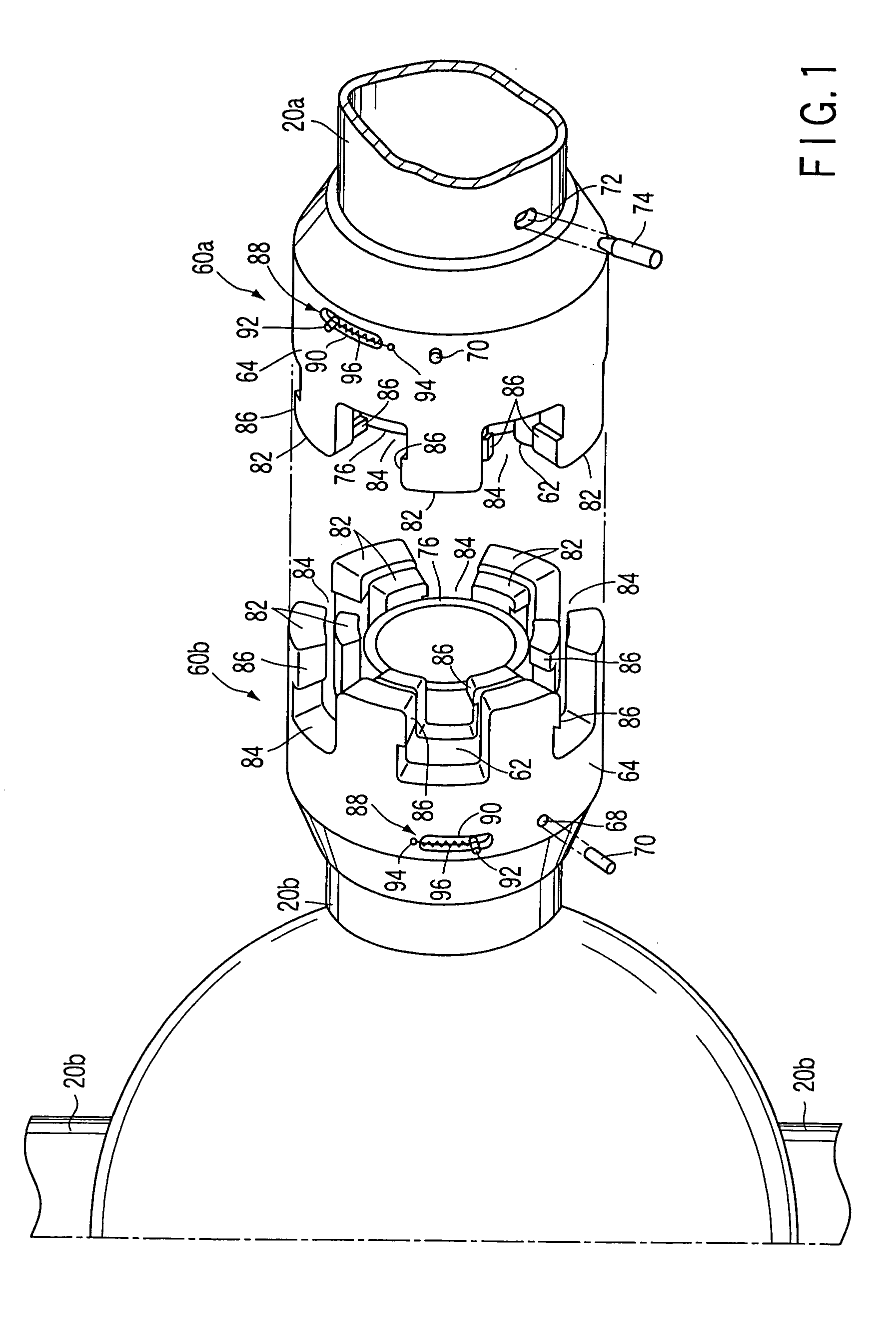 Coupling apparatus for structural members