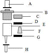 Ochratoxin aptamer affinity column, preparation method and uses thereof