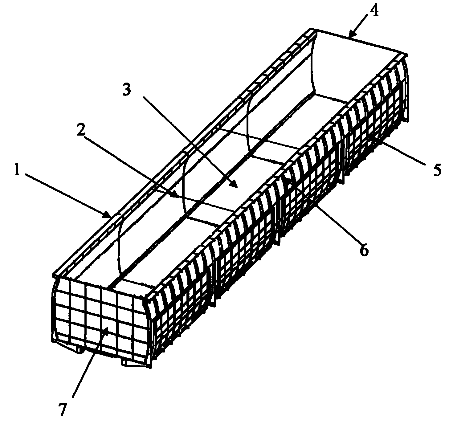 Freight train carriage